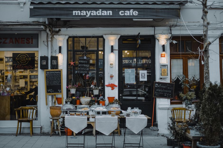 Small business storefront